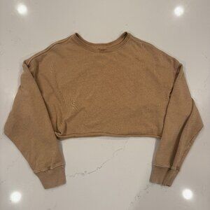 BDG cropped fleece pullover